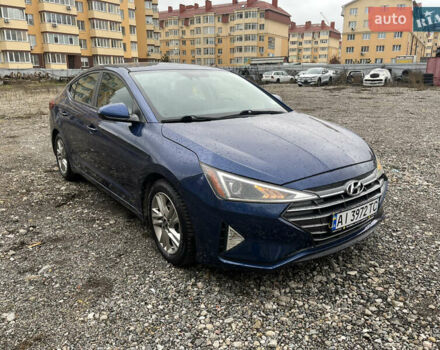 Синий Хендай Элантра, объемом двигателя 2 л и пробегом 144 тыс. км за 13500 $, фото 6 на Automoto.ua