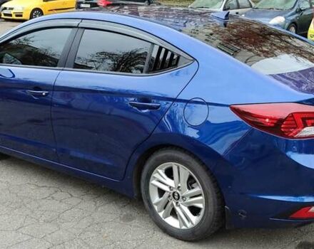 Синий Хендай Элантра, объемом двигателя 2 л и пробегом 68 тыс. км за 14300 $, фото 1 на Automoto.ua