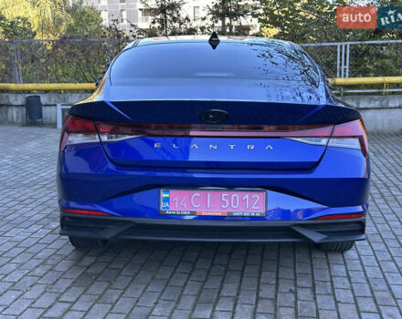 Хендай Элантра 2020 в Львове на Automoto.ua Синий Хендай Элантра, объемом двигателя 2 л и пробегом 119 тыс. км за 15500 $, фото 6 на Automoto.ua