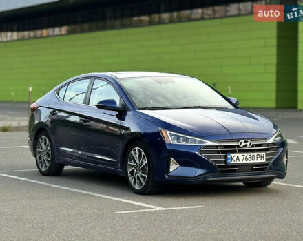 Хендай Элантра 2020 в Киеве на Automoto.ua Синий Хендай Элантра, объемом двигателя 2 л и пробегом 48 тыс. км за 14300 $, фото 5 на Automoto.ua