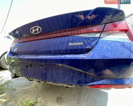 Синий Хендай Элантра, объемом двигателя 2 л и пробегом 83 тыс. км за 8900 $, фото 8 на Automoto.ua