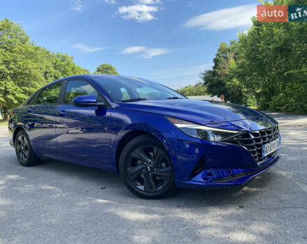 Синий Хендай Элантра, объемом двигателя 1.98 л и пробегом 79 тыс. км за 17999 $, фото 5 на Automoto.ua