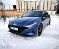 Синий Хендай Элантра, объемом двигателя 2 л и пробегом 95 тыс. км за 17300 $, фото 1 на Automoto.ua