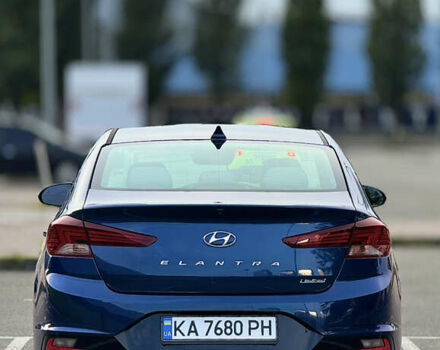 Хендай Элантра 2020 в Киеве на Automoto.ua Синий Хендай Элантра, объемом двигателя 2 л и пробегом 48 тыс. км за 14300 $, фото 2 на Automoto.ua