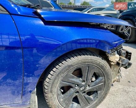 Синий Хендай Элантра, объемом двигателя 2 л и пробегом 83 тыс. км за 8900 $, фото 6 на Automoto.ua