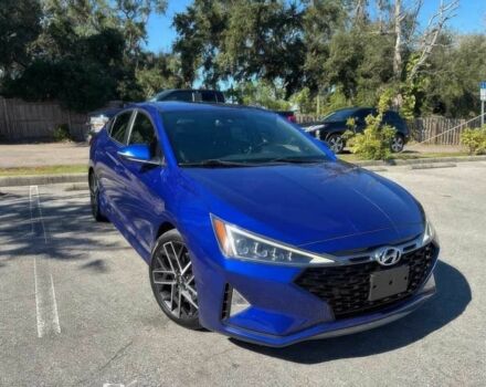 Синий Хендай Элантра, объемом двигателя 1.6 л и пробегом 39 тыс. км за 8000 $, фото 1 на Automoto.ua