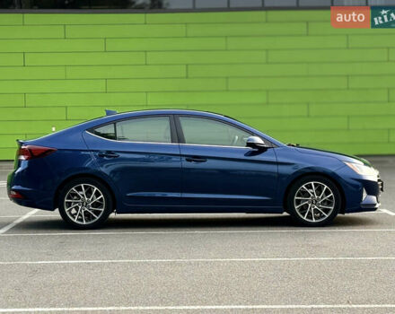 Хендай Элантра 2020 в Киеве на Automoto.ua Синий Хендай Элантра, объемом двигателя 2 л и пробегом 48 тыс. км за 14300 $, фото 4 на Automoto.ua