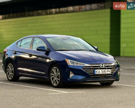 Хендай Элантра 2020 в Киеве на Automoto.ua Синий Хендай Элантра, объемом двигателя 2 л и пробегом 48 тыс. км за 14300 $, фото 3 на Automoto.ua