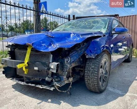 Синий Хендай Элантра, объемом двигателя 2 л и пробегом 83 тыс. км за 8900 $, фото 1 на Automoto.ua