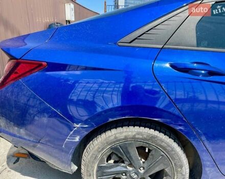 Синий Хендай Элантра, объемом двигателя 2 л и пробегом 83 тыс. км за 8900 $, фото 7 на Automoto.ua