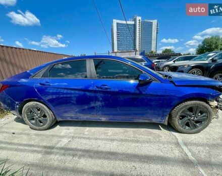 Синий Хендай Элантра, объемом двигателя 2 л и пробегом 83 тыс. км за 8900 $, фото 5 на Automoto.ua