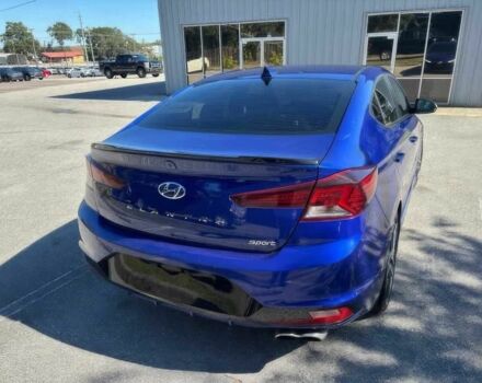 Синий Хендай Элантра, объемом двигателя 1.6 л и пробегом 39 тыс. км за 8000 $, фото 3 на Automoto.ua