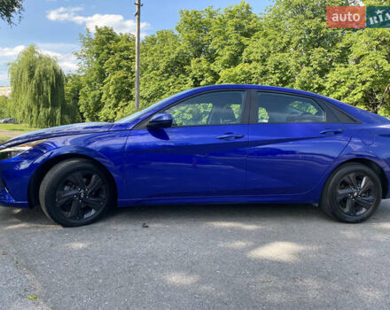 Синий Хендай Элантра, объемом двигателя 1.98 л и пробегом 79 тыс. км за 17999 $, фото 2 на Automoto.ua