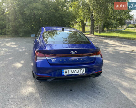 Синий Хендай Элантра, объемом двигателя 1.98 л и пробегом 79 тыс. км за 17750 $, фото 9 на Automoto.ua