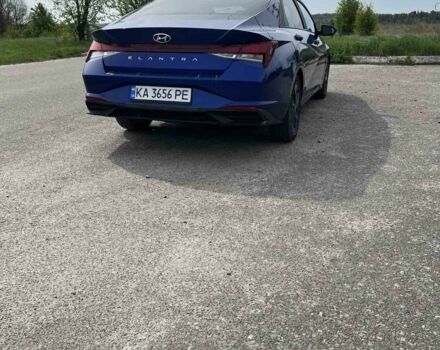 Синій Хендай Елантра, об'ємом двигуна 2 л та пробігом 45 тис. км за 16900 $, фото 7 на Automoto.ua