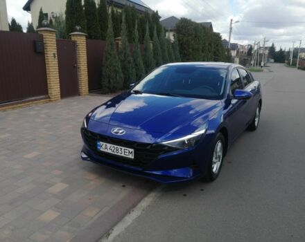 Синий Хендай Элантра, объемом двигателя 2 л и пробегом 21 тыс. км за 19900 $, фото 1 на Automoto.ua