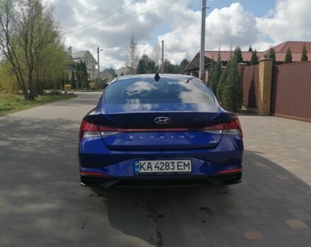 Синий Хендай Элантра, объемом двигателя 2 л и пробегом 21 тыс. км за 19900 $, фото 6 на Automoto.ua