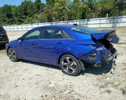 Синий Хендай Элантра, объемом двигателя 1.6 л и пробегом 54 тыс. км за 5100 $, фото 1 на Automoto.ua