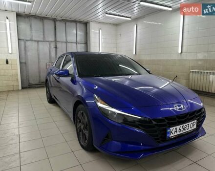 Хендай Элантра 2021 в Сумах на Automoto.ua Синий Хендай Элантра, объемом двигателя 1.58 л и пробегом 136 тыс. км за 17999 $, фото 15 на Automoto.ua
