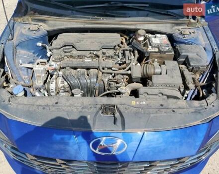 Синий Хендай Элантра, объемом двигателя 2 л и пробегом 107 тыс. км за 3900 $, фото 10 на Automoto.ua
