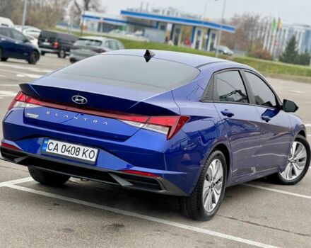 Синий Хендай Элантра, объемом двигателя 2 л и пробегом 109 тыс. км за 16500 $, фото 4 на Automoto.ua