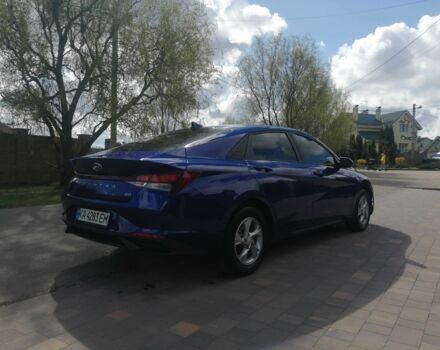 Синий Хендай Элантра, объемом двигателя 2 л и пробегом 21 тыс. км за 19900 $, фото 5 на Automoto.ua