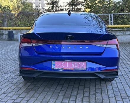 Синій Хендай Елантра, об'ємом двигуна 2 л та пробігом 119 тис. км за 15500 $, фото 6 на Automoto.ua
