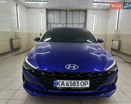 Хендай Элантра 2021 в Сумах на Automoto.ua Синий Хендай Элантра, объемом двигателя 1.58 л и пробегом 136 тыс. км за 17999 $, фото 14 на Automoto.ua