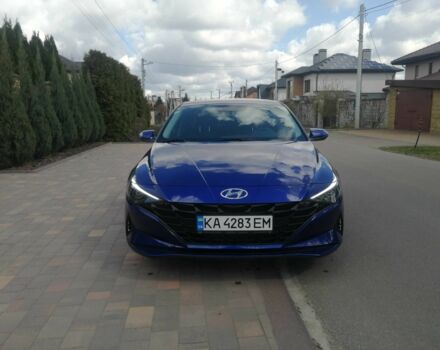 Синий Хендай Элантра, объемом двигателя 2 л и пробегом 21 тыс. км за 19900 $, фото 2 на Automoto.ua
