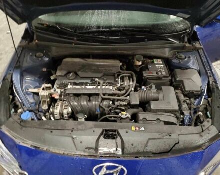 Синий Хендай Элантра, объемом двигателя 2 л и пробегом 92 тыс. км за 3800 $, фото 10 на Automoto.ua