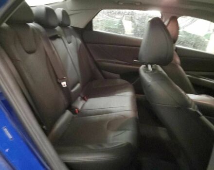 Синий Хендай Элантра, объемом двигателя 2 л и пробегом 92 тыс. км за 3800 $, фото 9 на Automoto.ua