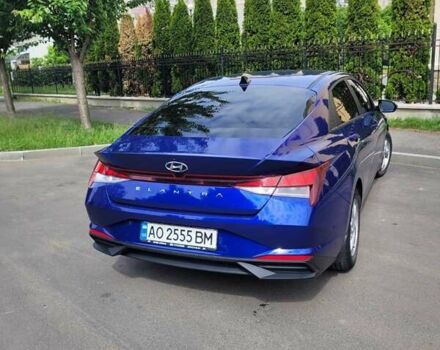 Синий Хендай Элантра, объемом двигателя 1.59 л и пробегом 62 тыс. км за 18300 $, фото 2 на Automoto.ua