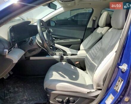 Синий Хендай Элантра, объемом двигателя 2 л и пробегом 107 тыс. км за 3900 $, фото 6 на Automoto.ua