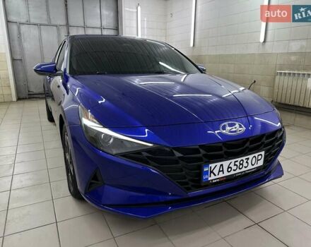 Хендай Элантра 2021 в Сумах на Automoto.ua Синий Хендай Элантра, объемом двигателя 1.58 л и пробегом 136 тыс. км за 17999 $, фото 9 на Automoto.ua