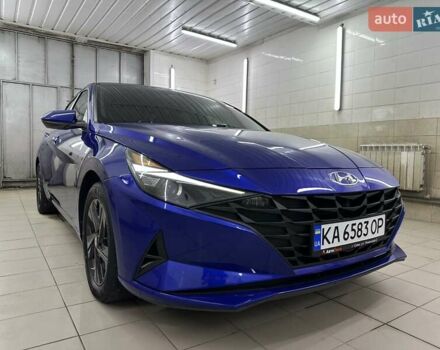 Хендай Элантра 2021 в Сумах на Automoto.ua Синий Хендай Элантра, объемом двигателя 1.58 л и пробегом 136 тыс. км за 17999 $, фото 8 на Automoto.ua