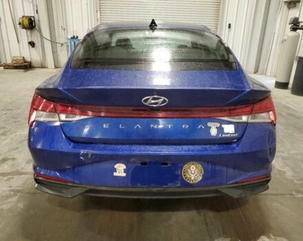 Синий Хендай Элантра, объемом двигателя 2 л и пробегом 92 тыс. км за 3800 $, фото 5 на Automoto.ua