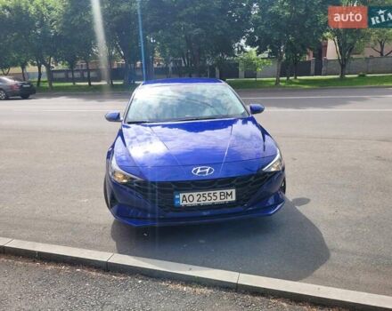 Синий Хендай Элантра, объемом двигателя 1.59 л и пробегом 62 тыс. км за 18300 $, фото 3 на Automoto.ua