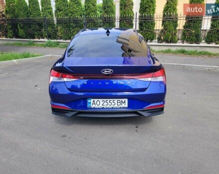 Синий Хендай Элантра, объемом двигателя 1.59 л и пробегом 62 тыс. км за 18300 $, фото 7 на Automoto.ua