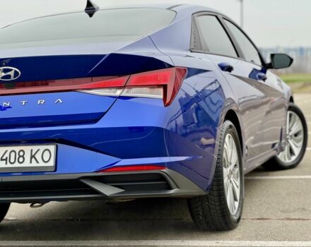 Синий Хендай Элантра, объемом двигателя 2 л и пробегом 109 тыс. км за 16500 $, фото 5 на Automoto.ua