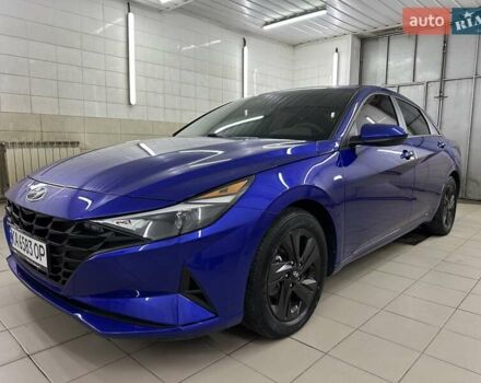 Хендай Элантра 2021 в Сумах на Automoto.ua Синий Хендай Элантра, объемом двигателя 1.58 л и пробегом 136 тыс. км за 17999 $, фото 4 на Automoto.ua