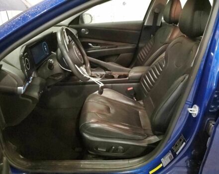 Синий Хендай Элантра, объемом двигателя 2 л и пробегом 92 тыс. км за 3800 $, фото 6 на Automoto.ua