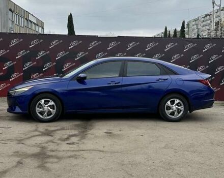 Синий Хендай Элантра, объемом двигателя 2 л и пробегом 118 тыс. км за 15000 $, фото 5 на Automoto.ua