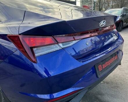 Синий Хендай Элантра, объемом двигателя 2 л и пробегом 118 тыс. км за 15000 $, фото 10 на Automoto.ua