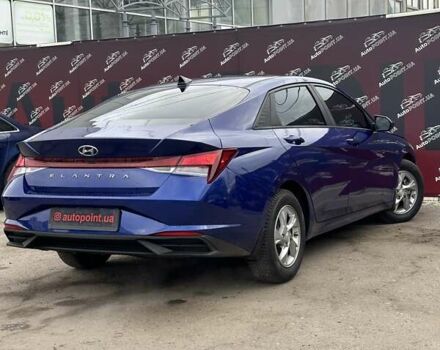 Синий Хендай Элантра, объемом двигателя 2 л и пробегом 118 тыс. км за 15000 $, фото 7 на Automoto.ua