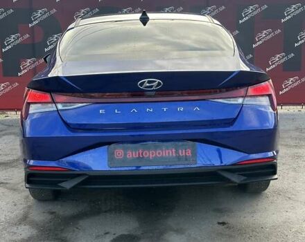 Синий Хендай Элантра, объемом двигателя 2 л и пробегом 118 тыс. км за 15000 $, фото 11 на Automoto.ua