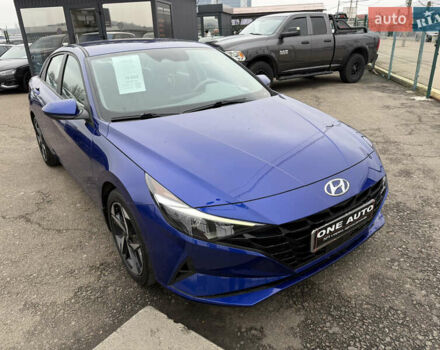 Синий Хендай Элантра, объемом двигателя 2 л и пробегом 28 тыс. км за 19490 $, фото 9 на Automoto.ua