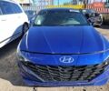 Синий Хендай Элантра, объемом двигателя 2 л и пробегом 44 тыс. км за 10700 $, фото 5 на Automoto.ua