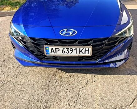Синий Хендай Элантра, объемом двигателя 2 л и пробегом 25 тыс. км за 21700 $, фото 5 на Automoto.ua