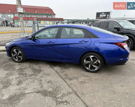 Синий Хендай Элантра, объемом двигателя 2 л и пробегом 28 тыс. км за 19490 $, фото 4 на Automoto.ua