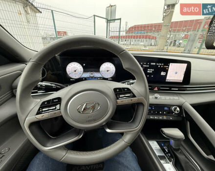 Синий Хендай Элантра, объемом двигателя 2 л и пробегом 28 тыс. км за 19490 $, фото 3 на Automoto.ua